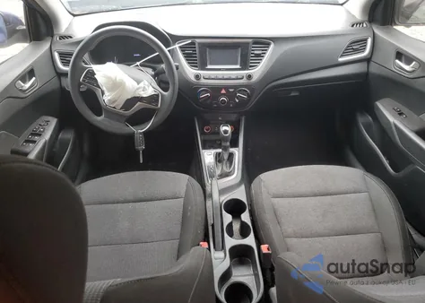 2018 Hyundai Accent Se из США, поврежденный, VIN 3KPC24A31JE007622